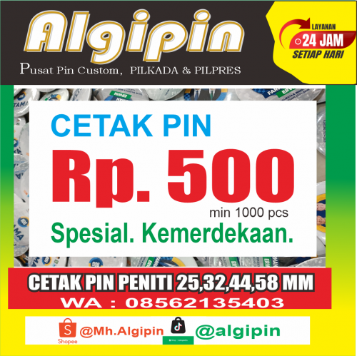 ALGIPIN CETAK PIN DI BANDUNG - CETAK PIN - BIKIN PIN - BUAT PIN, BISNIS DIGITAL BANDUNG - BRANGKAL - PUING - JASA  ANGKUT BUANG PUING BRANGKAL BANDUNG - ANGKUT BUANG BRANGKAL PUING BANDUNG CETAK PIN MURAH BANDUNG